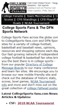Mobile Screenshot of collegesports-fans.com
